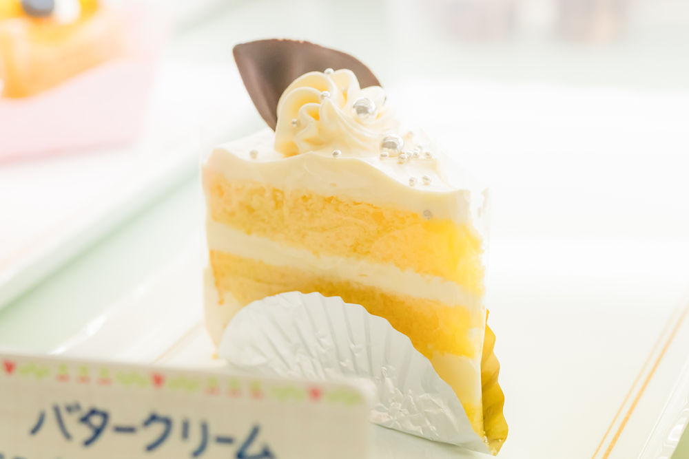 早川ベーカリー　バタークリームケーキ